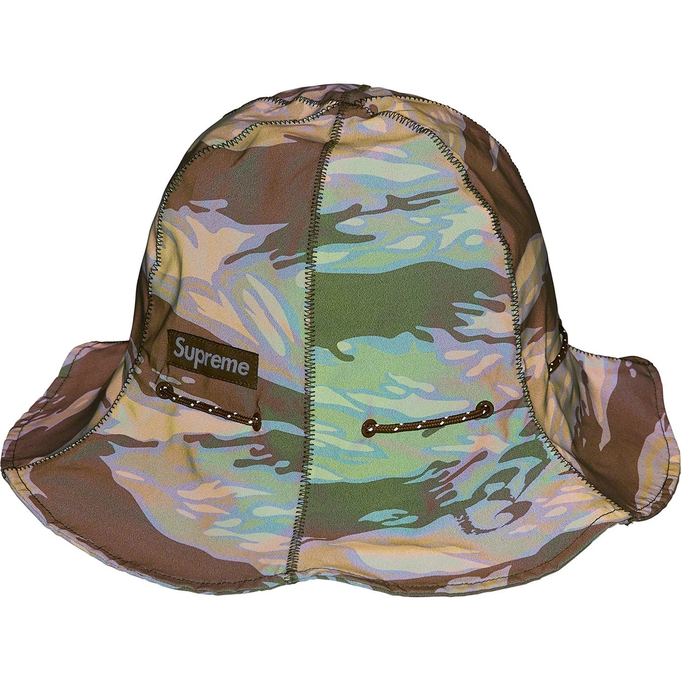 Tiger Camo Reflective Tulip Hat view 4